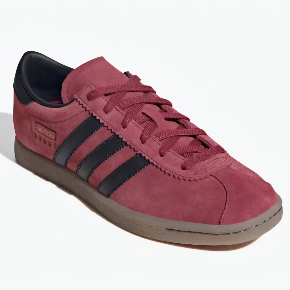 NWB- Adidas Originals STADT 'Burgundy' Casual Sneakers- Men- Size: 10 (JQ9009) - Picture 4 of 14
